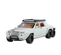 PIPJLCGE Miniature Replica Car Model 1:32 For Rolls-royce Phantom Mini Scale Die-cast Simulation Alloy Metal Exquisite Model Car Collection Scale Die-cast Vehicle(White)