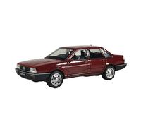 PIPJLCGE Miniature Replica Car Model 1:32 For Volkswagen Santana Mini Simulation Alloy Car Model Bookshelf Ornaments Decoration Collection Scale Die-cast Vehicle(Red)
