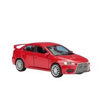 PIPJLCGE Miniature Replica Car Model 1:36 For Mitsubishi Lancer Evolution X 10 Static Mini Zinc Alloy Replica Car Model Ornaments Collection Scale Die-cast Vehicle
