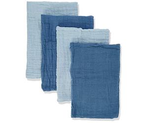 PIPPI Baby 4er Pack Unisex Swimwear Set, Blue Blue 732, One (Size: 65x65)