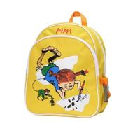 Pippi Langstrumpf Travel Bag - Pink Kids Suitcase - Backpack for Girls and Boys - Plastic and Polyester - Age 3+, Pippi Backpack Yellow, 120x270x320mm
