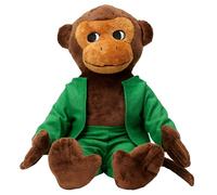 Pippi Longstocking 44371700 23cm Dhr. Nilsson Zachte pop, Bruin, 23 cm