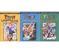 Pippi Longstocking Series 3 Books Set - Pippi Longstocking, Pippi in the South Seas, Pippi Goes on Board
