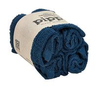 Pippi Organic Wash Cloths Pack of 4 Terry Cloth (Dark Blue)