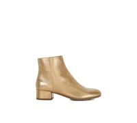 'Pippie' Leather Ankle Boots Dune London Bronze 4