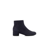 Dune London Ladies PIPPIE Low-Heel Ankle Boots Size UK 3 Block Heel Suede