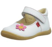 Pippo Girls Abi Mary Jane Flats A14ABIWHITE White 4 UK Child, 20 EU