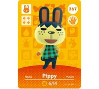 Pippy - Nintendo Animal Crossing Happy Home Designer Amiibo Card - 267
