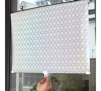 PIPRE Suction Cup Blackout Roller Blinds,Punch-free Retractable Balcony Sun Shade,Sunscreen Insulation Shading Curtain Window Blind Kitchen Office Car Privacy Screen Width 50cm x Length 125cm