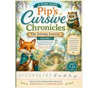 Pip's Cursive Chronicles: The Joining Journey - A Story-Based Cursive Workbook for Kids | Cursive Numbers 0-9 & Essential Letter Joins | Ages 7-12, Homeschool & Classroom (Pip's Cursive Quest)