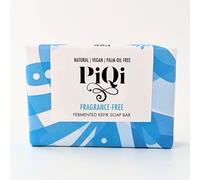 PiQi Kefir Soap Bar Unscented, Fragrance-Free - Exfoliating, Nourishing, Rich in Lactic Acid, Vegan (Natural, Palm-Oil Free)