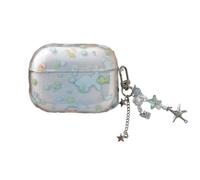 PIQIUZC for AirPods Pro 2 Case with Pendant,Cute Exquisite Fun Kitten Fish Cartoon Pattern Style Headphone Cover for Boys Girls (Fish)