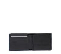 Piquadro Atlas Men's Wallet Flip Out ID Holder RFID Black