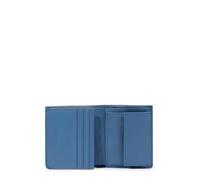 Piquadro Atlas Vertical Men's Wallet with Coin Pocket RFID Avio, Avio