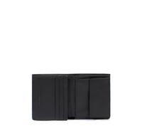 PIQUADRO Atlas Vertical Men's Wallet with Coin Pocket RFID Black