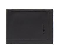 Piquadro Atlas Wallet RFID protection Genuine Leather 12.5 cm black