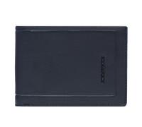 Piquadro Atlas Wallet RFID protection Leather 13 cm blue