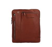 Fashion Bag Piquadro Black Square Man Shoulder Bag Brown Leather - CA1816B3-CU