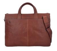 Piquadro Black Square Briefcase, male, brown