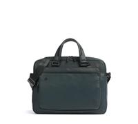 Piquadro Black Square Briefcase, male, green