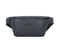 Piquadro Black Square Bum bag Genuine Leather 31 cm blue