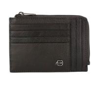Piquadro Black Square credit card case RFID leather 12.5 cm brown