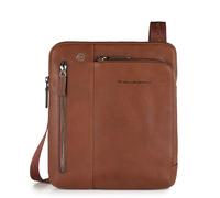 Fashion Bag Piquadro Black Square Man Shoulder Bag Brown Leather - CA1816B3-CU