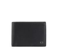 Piquadro Black Square wallet RFID leather 12.5 cm black