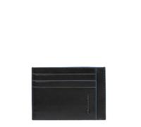 GENUINE PIQUADRO Credit card case Blue Square Black - PP2762B2R-N