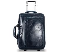 Piquadro Blue Square 2 Roll Business Trolley Leather 51 cm Laptop compartment blue