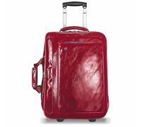 Piquadro Blue Square 2 wheels Wheeled briefcase Genuine Leather 51 cm Laptop compartment red