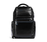 Piquadro Blue Square Backpack, 19L, unisex, black