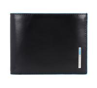 Piquadro Blue Square Credit card case Genuine Leather 12 cm black