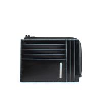 Piquadro Blue Square Rfid Credit card holder, unisex, black