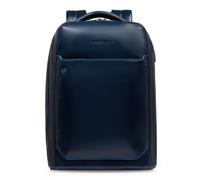 Piquadro Blue Square Daypack Leather 42 cm Laptop compartment blue
