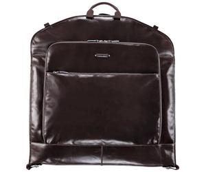 Piquadro Blue Square garment bag leather 55 cm brown