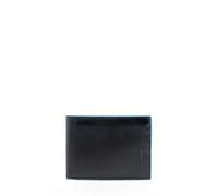 Piquadro - Blue Square Leather Wallet - Men - Night Blue | Card slots, Organised compartments, Elegant, Everyday use