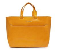 Piquadro Blue Square Shopper Bag Leather 40 cm yellow