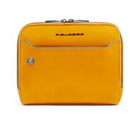 Piquadro Blue Square Shoulder bag Leather 21 cm beige
