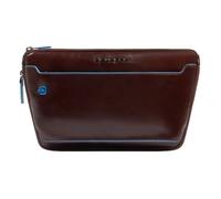 Piquadro Blue Square Shoulder bag Genuine Leather 30 cm brown