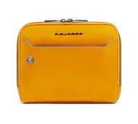 Piquadro Blue Square Shoulder bag Leather 21 cm beige