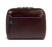 Piquadro Blue Square Shoulder bag Leather 21 cm brown