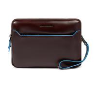 Piquadro Blue Square Shoulder bag Leather 23 cm brown
