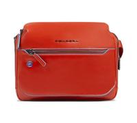 Piquadro Blue Square Shoulder bag Leather 27 cm red