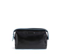 Piquadro Blue Square Toiletry bag, black, 3L, 23 x 15 x 12cm