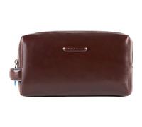 Piquadro Blue Square Toiletry bag Genuine Leather 25 cm red