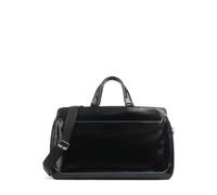 Piquadro Blue Square Weekend bag, black, 33L, 53 x 31 x 21cm