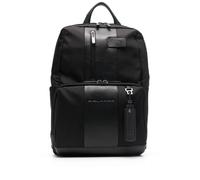 PIQUADRO Brief panelled backpack - Black One Size