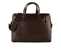 Piquadro Briefcase Leather 43.5 cm Laptop compartment brown