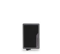 Piquadro - Card Holder Compact - Metal and in Leather - Unisex - Magsafe - Colour Black